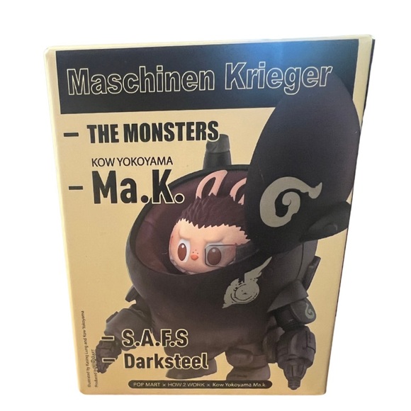 POP MART Other - 🔵 Maschinen Krieger S.A.F.S Darksteel Collectible Figure by Pop Mart